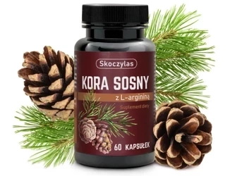 Skoczylas Kora Sosony z Argininą 60 kap