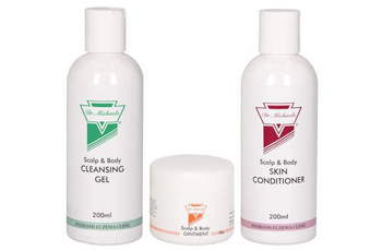 Zestaw Dr Michaels Maść 50g Żel i Odżywka