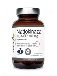 Nattokinaza 100 mg NSK-SD® (60 kapsułek) - suplement diety