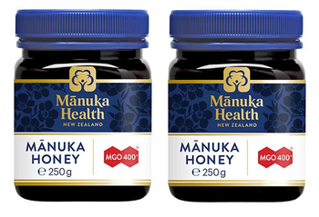 2x  Miód Manuka MGO 400+ Nektarowy 250g Miód Manuka MGO 400+ Nektarowy 250g