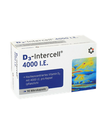 Witamina D3 - Intercell® 4000 I.E. 90 kapsułek