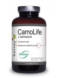L-karnozyna CarnoLife (300 kapsułek) - suplement diety