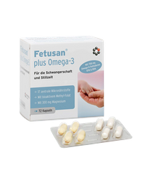 Fetusan plus Omega-3 72 kapsułki