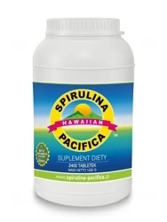 Spirulina Pacifica® hawajska 500 mg (2400 tabletek) - suplement diety