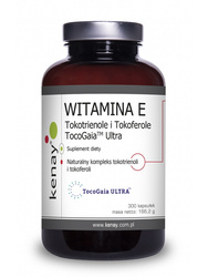 WITAMINA E Tokotrienole i Tokoferole TocoGaia™ Ultra /poprzednia nazwa EVNOL SUPRABIO™/(300 kapsułek) - suplement diety