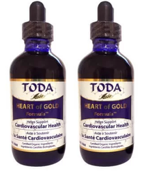 2x Krople TODA HeartofGold Formula 120 ml
