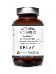 Witamina B Complex LipoCellTech™ (B Kompleks) (60 kapsułek) - suplement diety