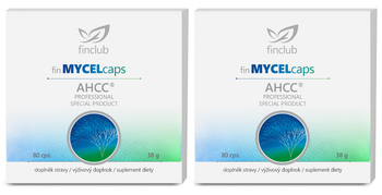 2x fin Mycelcaps z AHCC