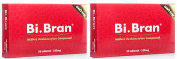 2x Bi.Bran 250, 50 tabletek (BioBran 250)