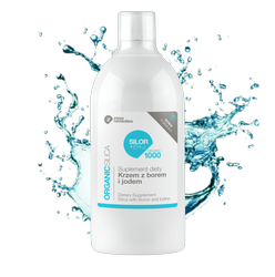 Krzem z borem i jodem SILOR+B+J Organic, 1000ml