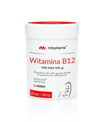 Witamina B12 MSE MAX (B12 500 µg) 120 kapsułek