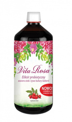 Vita Rosa 1000 ml / 19 zioł i 7 szczepów bakterii (bez dodatku dzikiej róży)