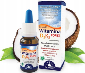 Dr Jacobs Witam. D3+K2 FORTE NIEMIECKA 640 porcji