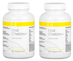 2x ORAL CHELATE. Zawiera wiele silnych przeciwutleniaczy, w tym: glutation, cysteinę (NAC) i koenzym Q10.